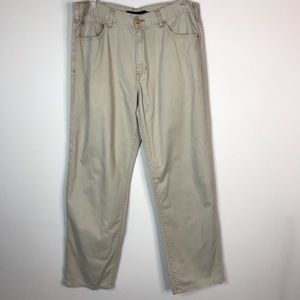 Calvin Klein Jeans tan khakis size 36